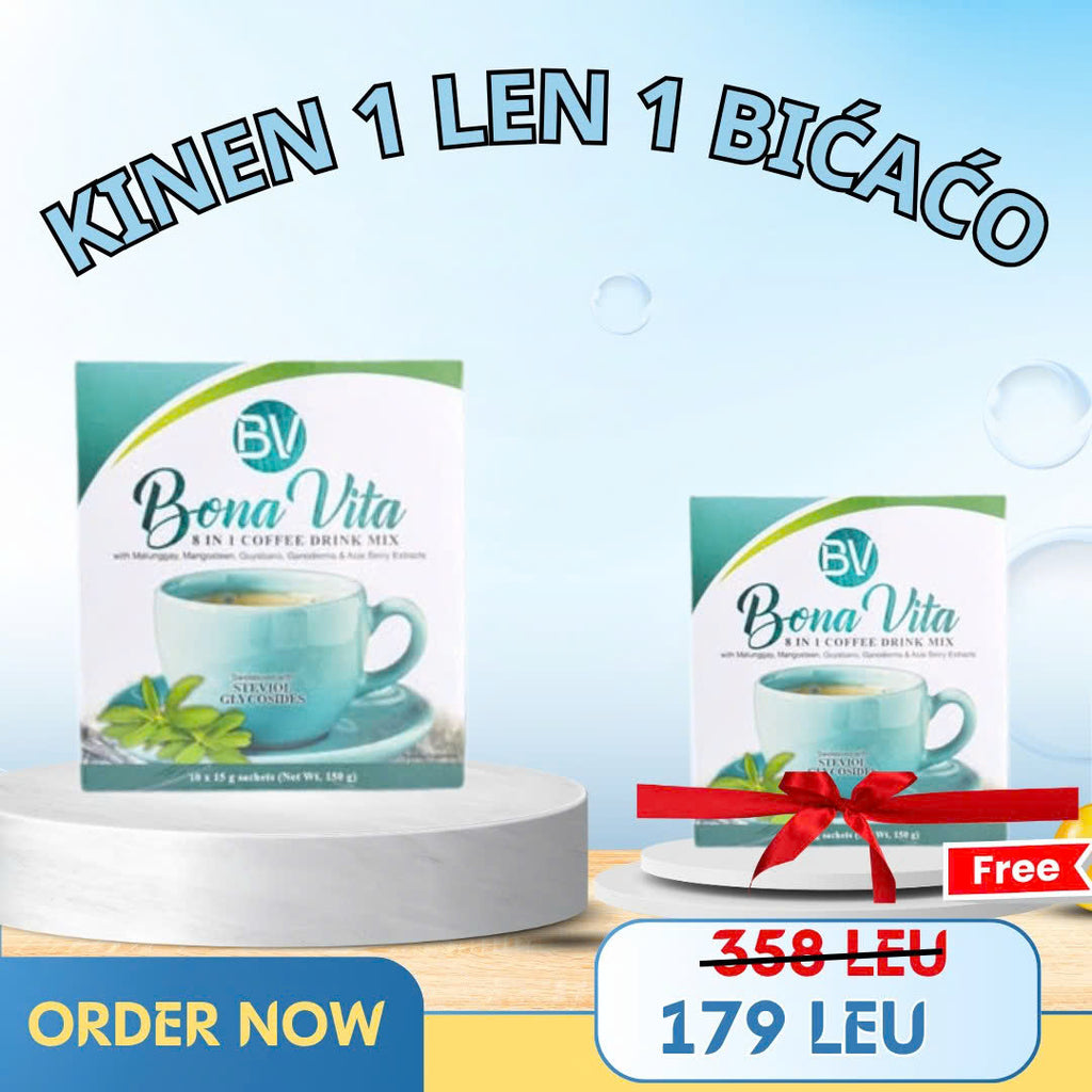 Caffe Bona Vita susține sănătatea.