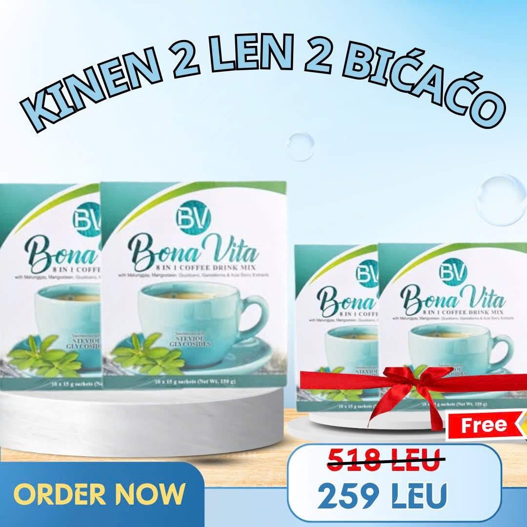 Caffe Bona Vita susține sănătatea.