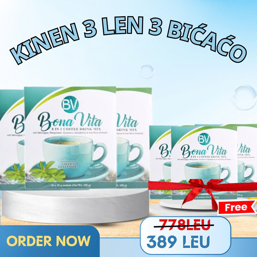 Caffe Bona Vita susține sănătatea.